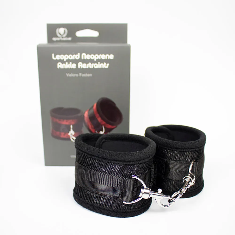 Ankle Restraints Neoprene Black