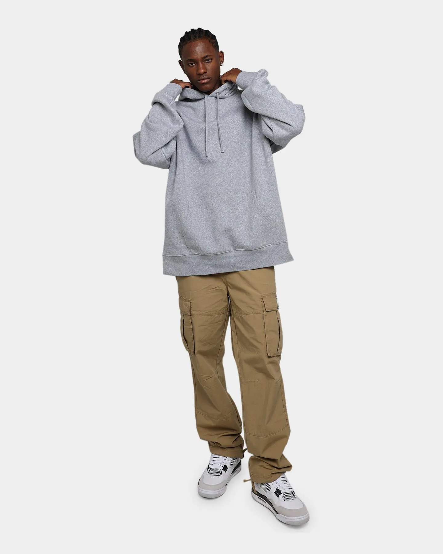 AS Colour Heavy Hoodie Grey Marle