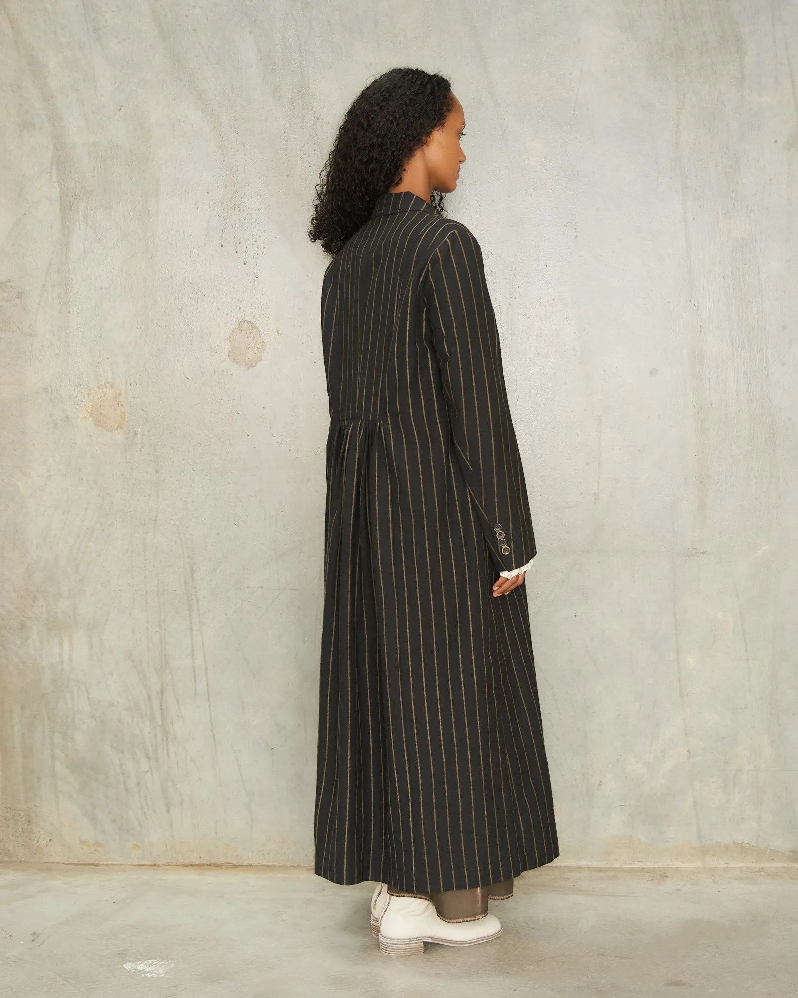 Black And Mustard Camelot Coat