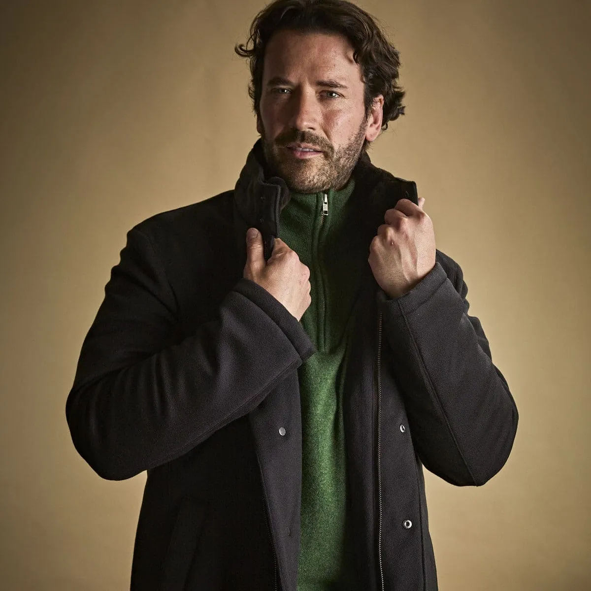 Dark Brown Cashmere Connor Coat