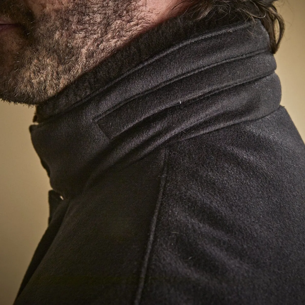 Dark Brown Cashmere Connor Coat