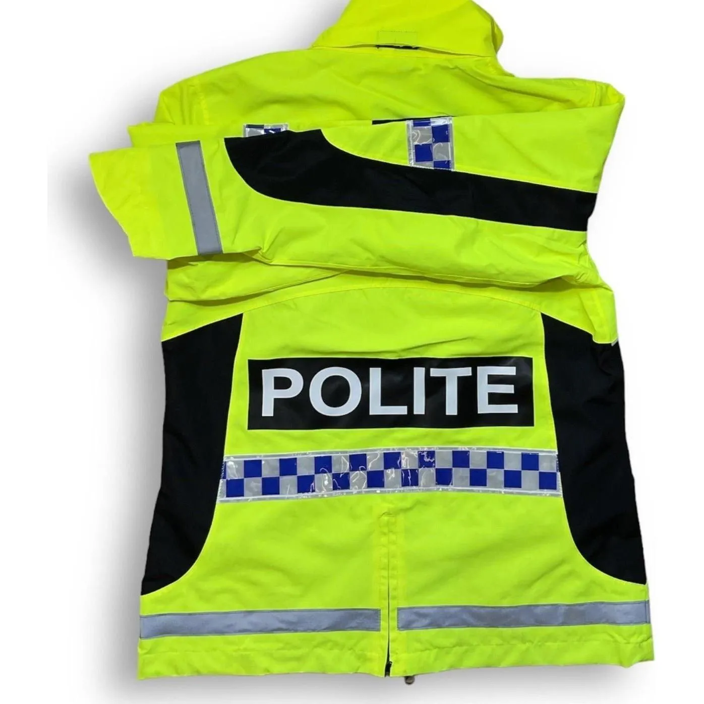 Equisafety POLITE Lightweight Waterproof Hi Vis Jacket
