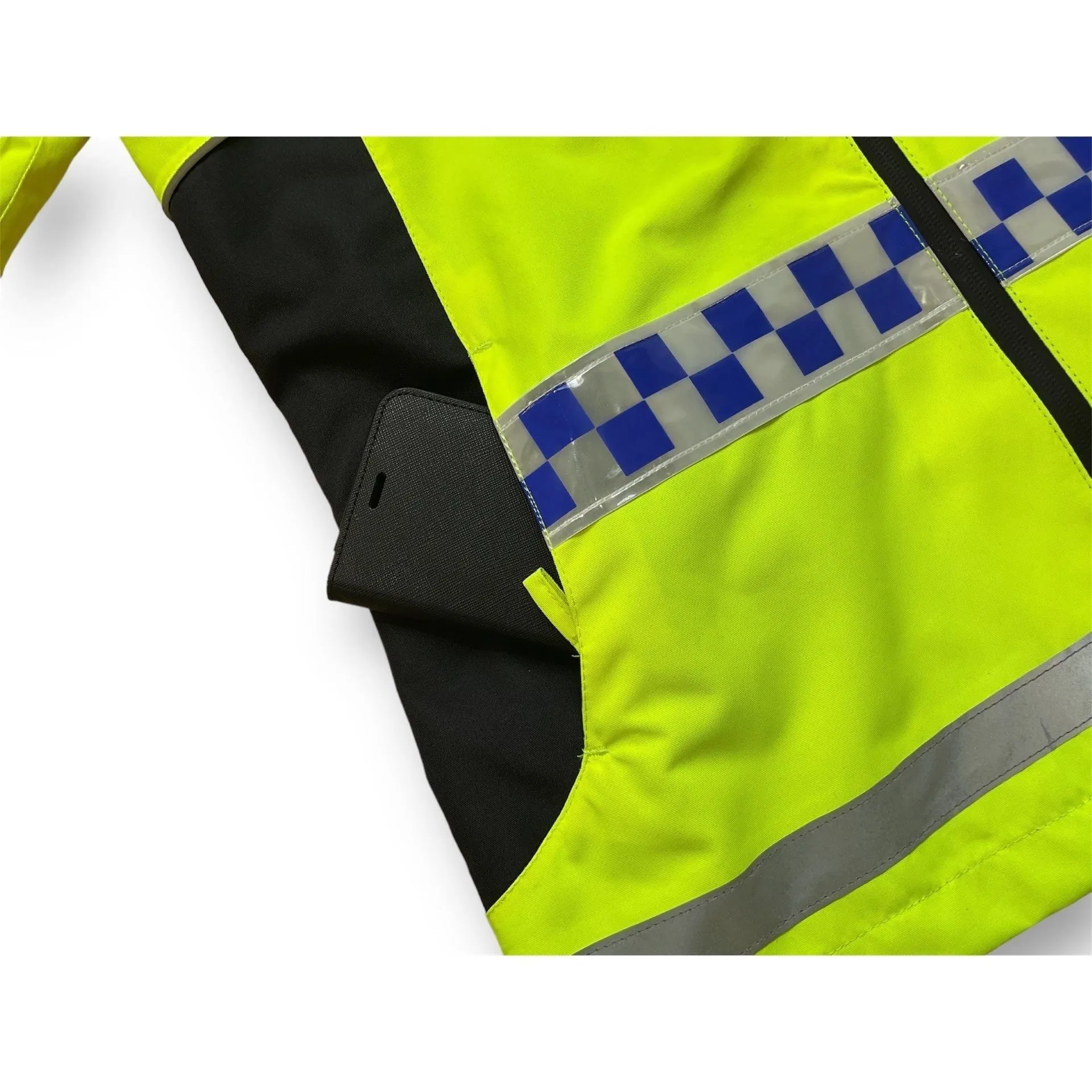 Equisafety POLITE Lightweight Waterproof Hi Vis Jacket