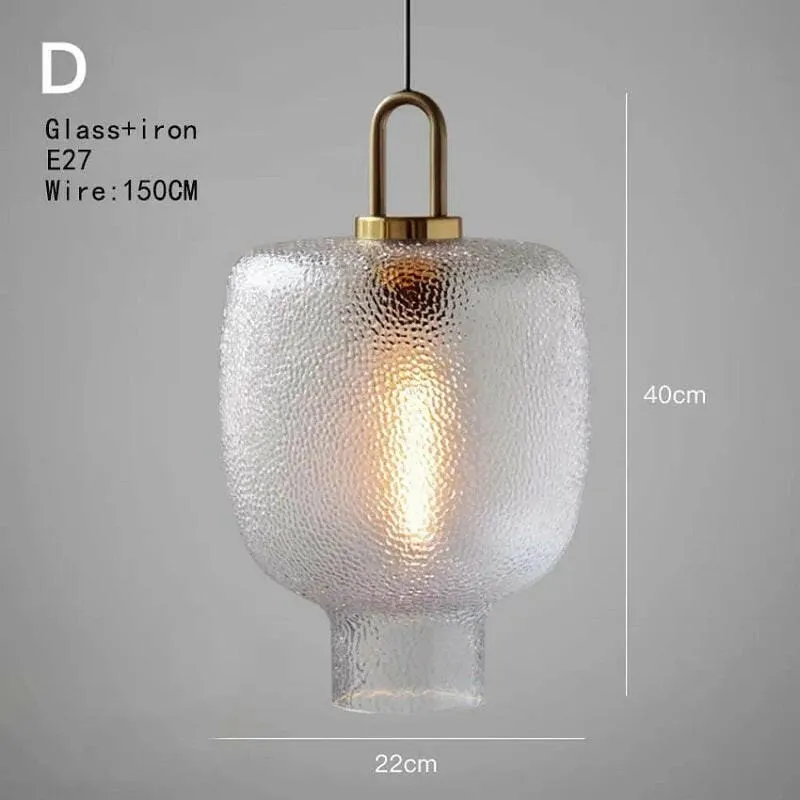Gaffer - Frosted Glass Modern Minimalist Pendant Lamp