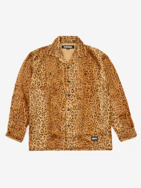 Neighborhood Fur Shirt Long Sleeve - Leopard