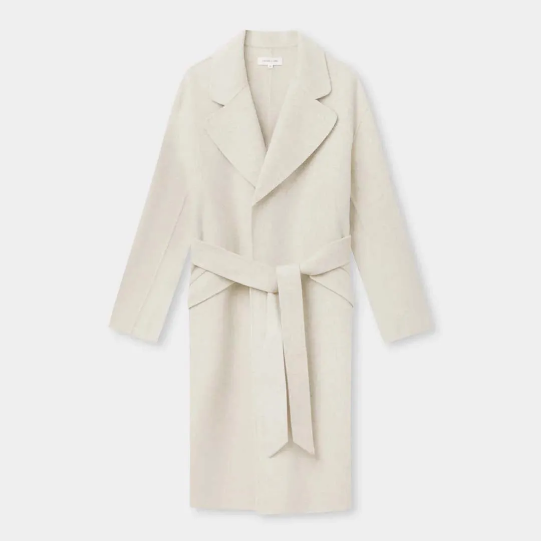 SADIE COAT | OAT MARLE